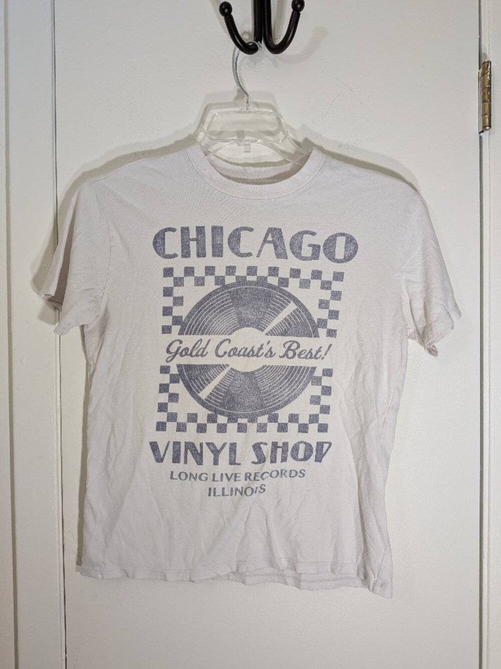 Abercrombie Vintage-Inspired Chicago Gold Coast's Best Vinyl T-Shirt